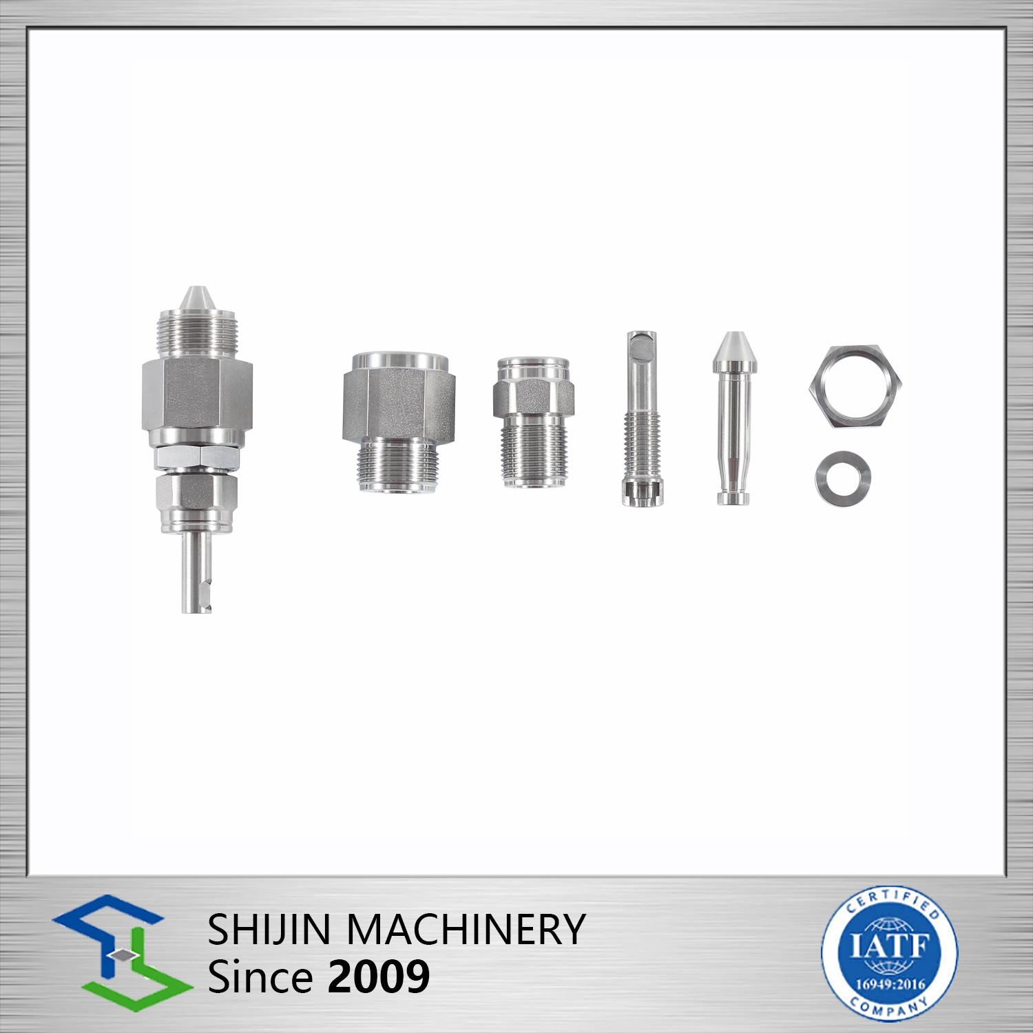 管接頭行業(yè)-非標定制管接頭，多個樣品展示2